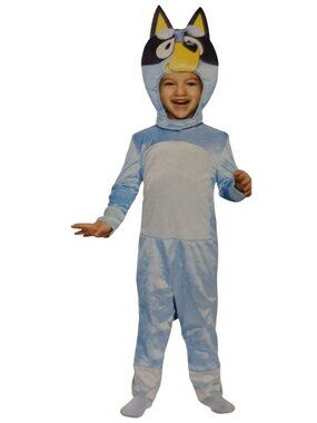Disguise Bluey Girls S (6/6X) Includes Jumpsuit, Headpiece and Tail Halloween Co